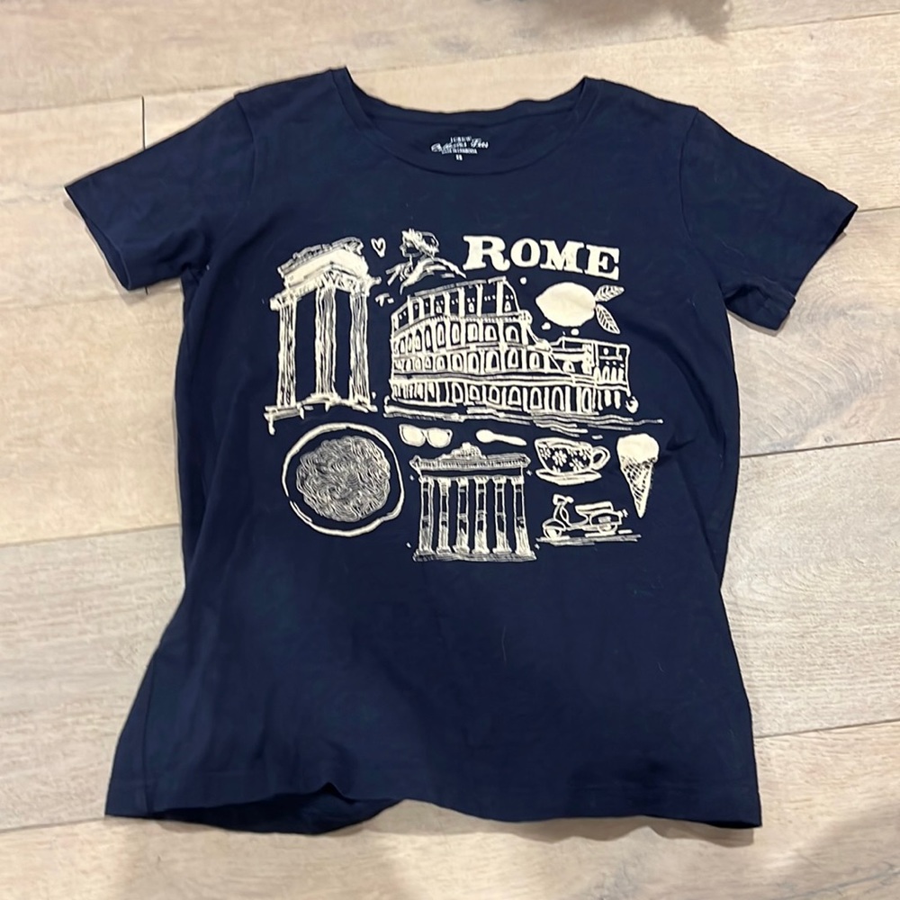 J crew Rome t shirt size XS